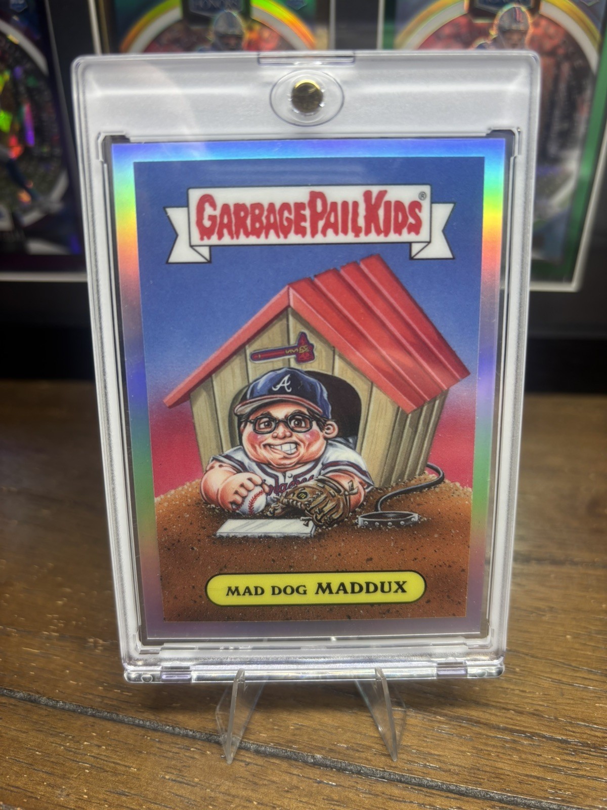 2026 Topps Bowman Chrome Greg Maddux Gargage Pail Kids. GPK-16.