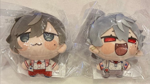 Nijisan Kanae & Kuzuha Plush doll Set NIJISANJI 8th with cake Niji-Marutto