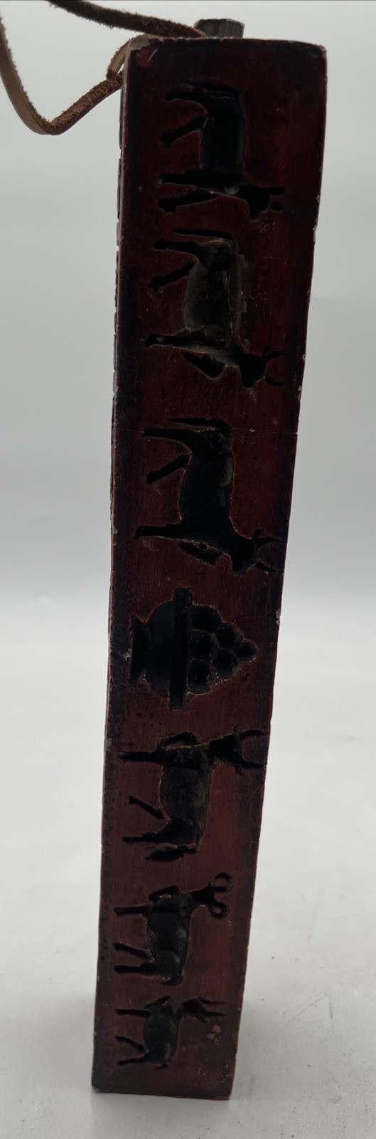 Antique Gandhanra Tibetan Buddhist Zanpar Wood Ceramic Mold Stick Animal Grains Antique Gandhanra Tibetan Buddhist Zanpar Wood Ceramic Mold Stick Animal Grains