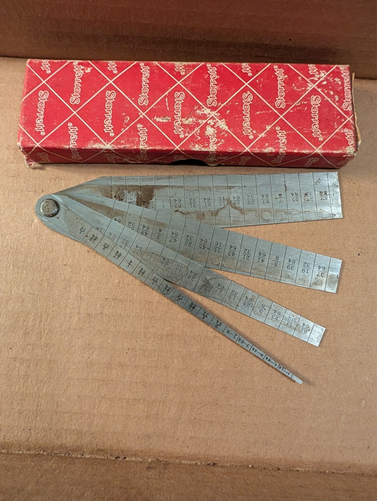 Vintage L. S. Starrett No. 267 Taper Gage w/Box Machinist Tool USA