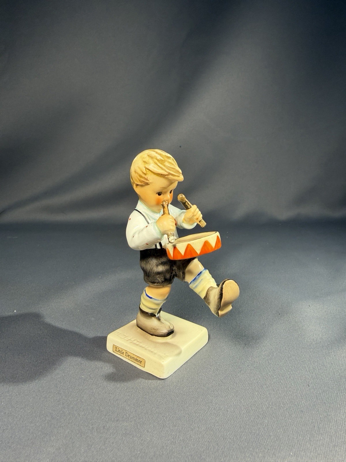 Vintage Goebel Hummel Little Drummer #240 TMK-2 W Germany 1955