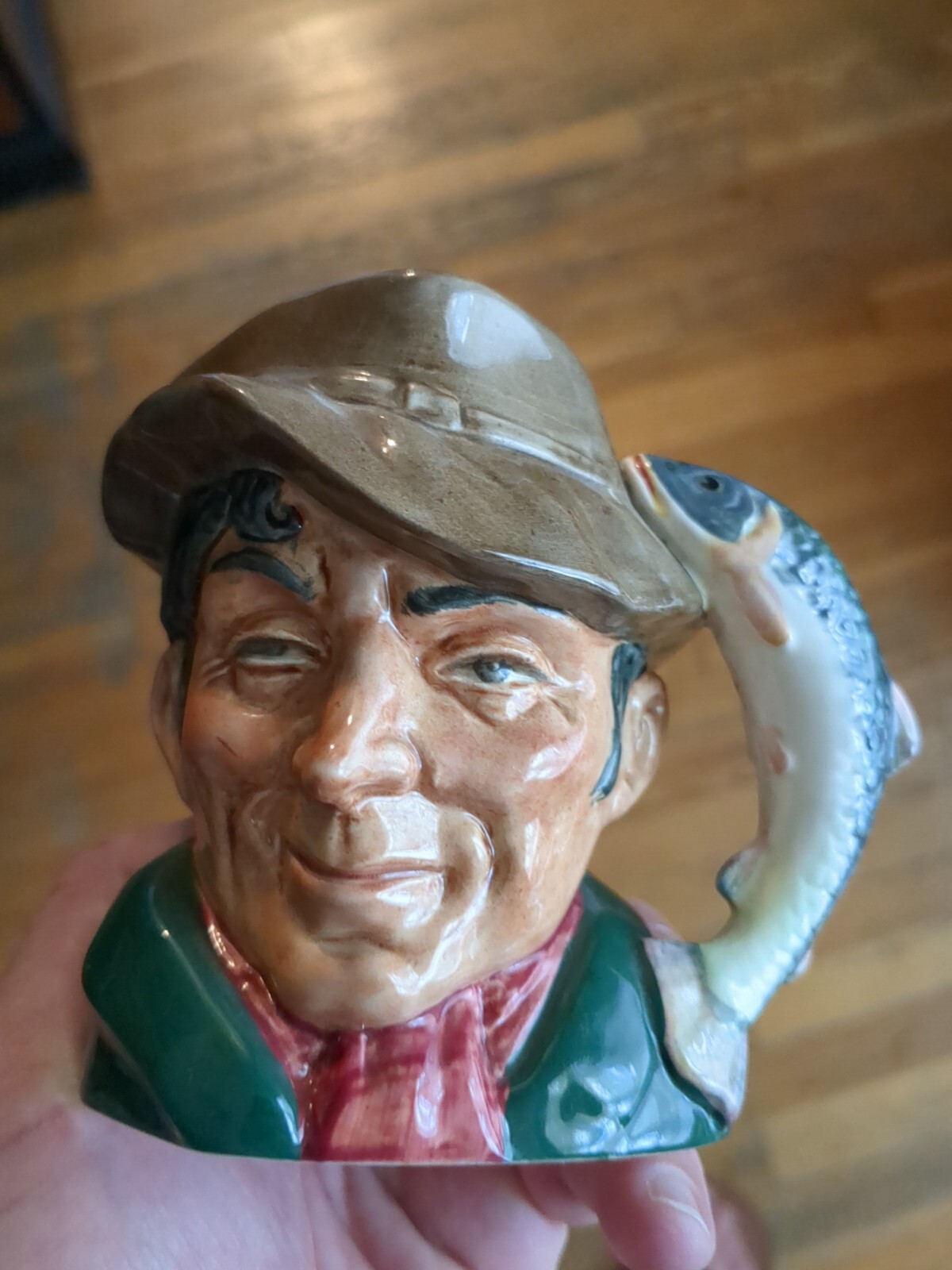 Vintage Royal Doulton Toby Mug Jug THE POACHER D6429 large 7 inch