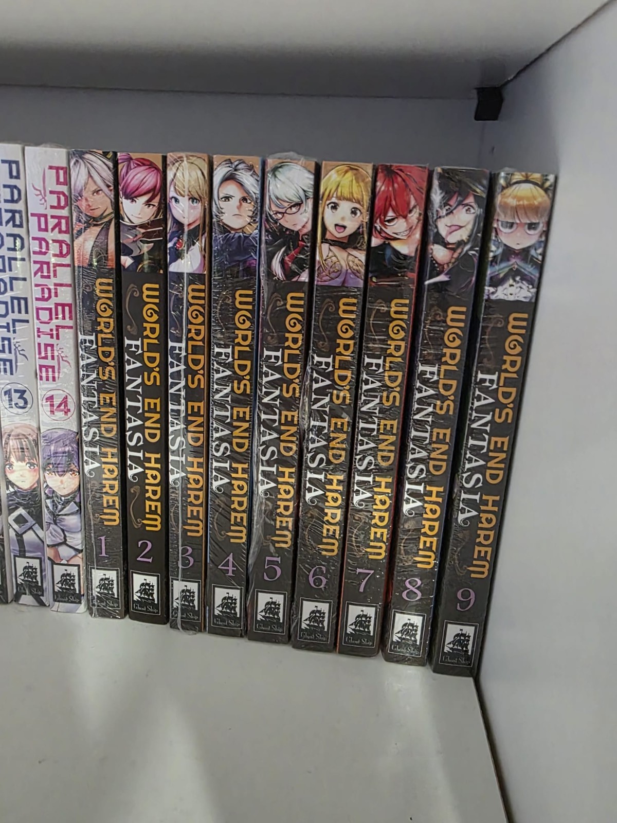 World\'s End Harem Fantasia Manga Vol. 1-9 Paperback Lot English