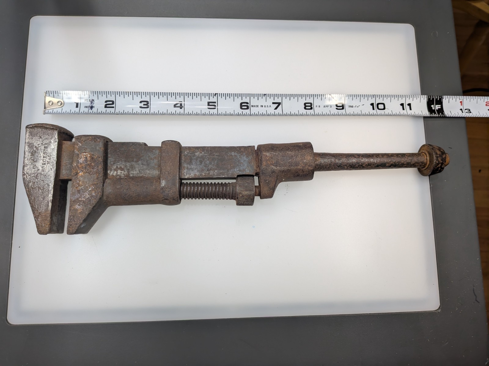 Minneapolis & St.Paul Railroad  wrench  L Coes Pat .May 1871