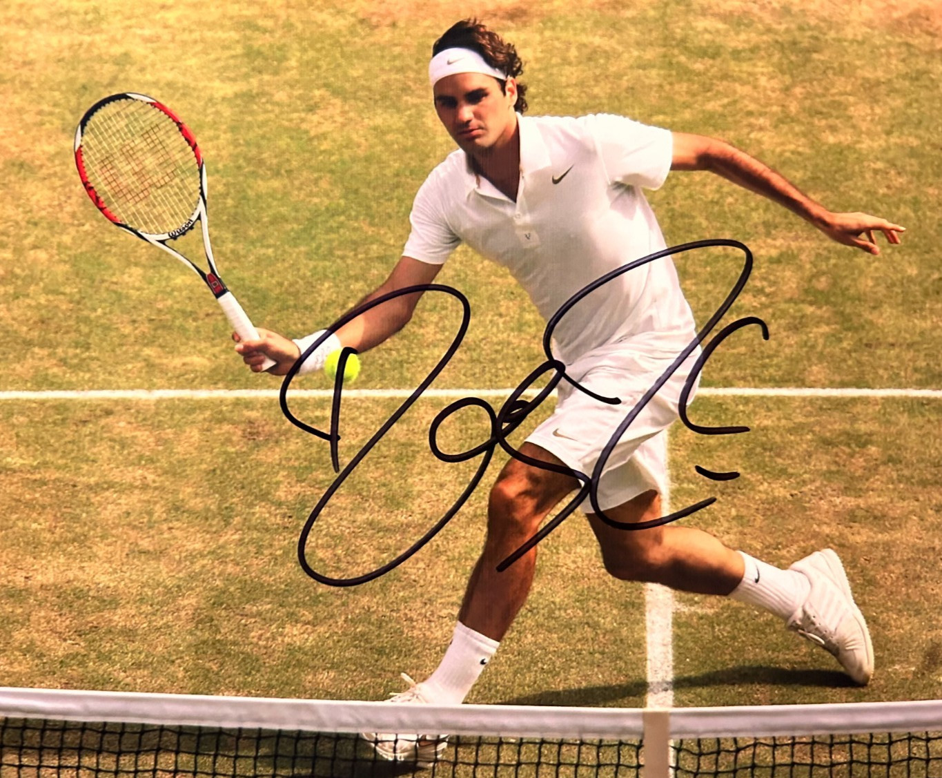 Roger Federer Signed Autograph 8x10