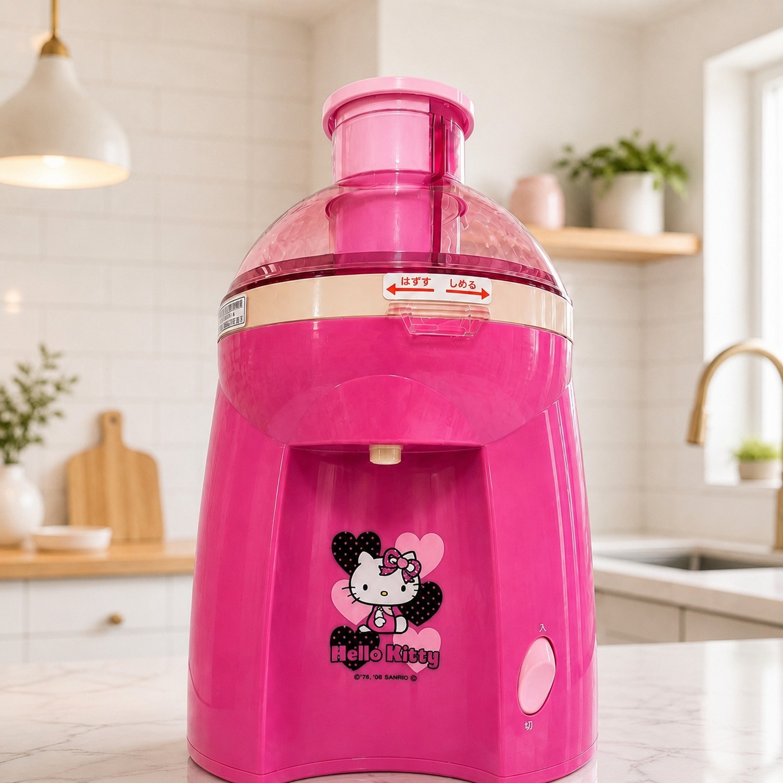 2005 Hello Kitty Juicer KC-4522KT2 Pink Sanrio New Unused Japan Rare