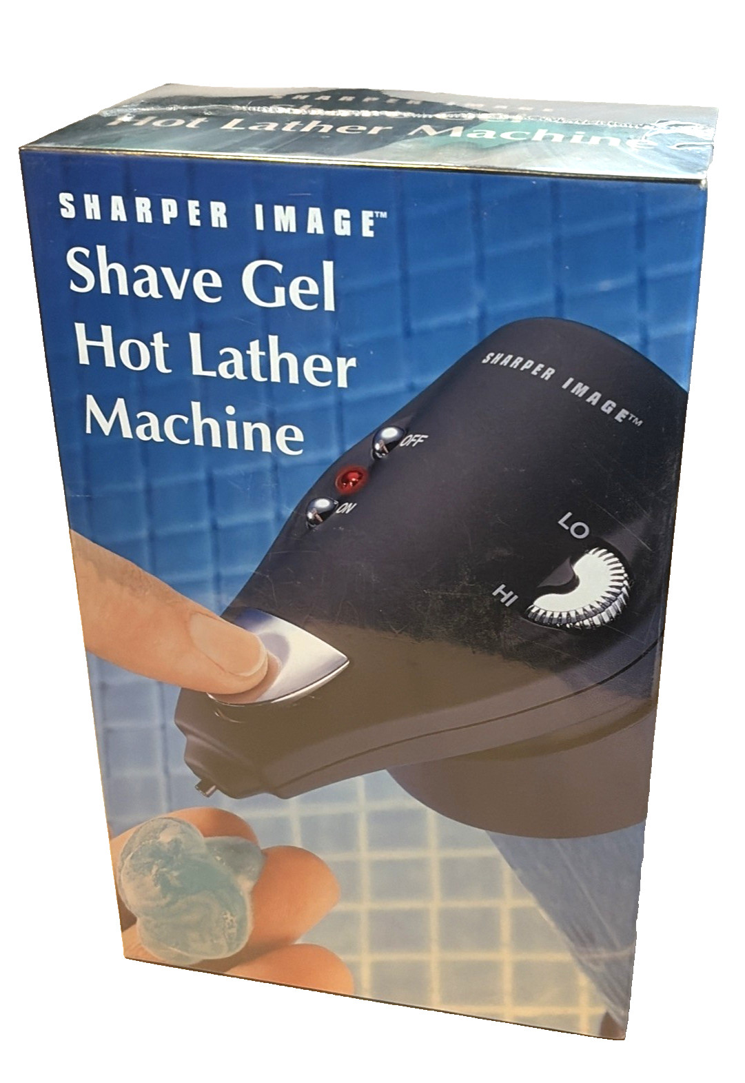 Sharper Image Hot Lather Shaving Machine System New in Sealed Box Vintage