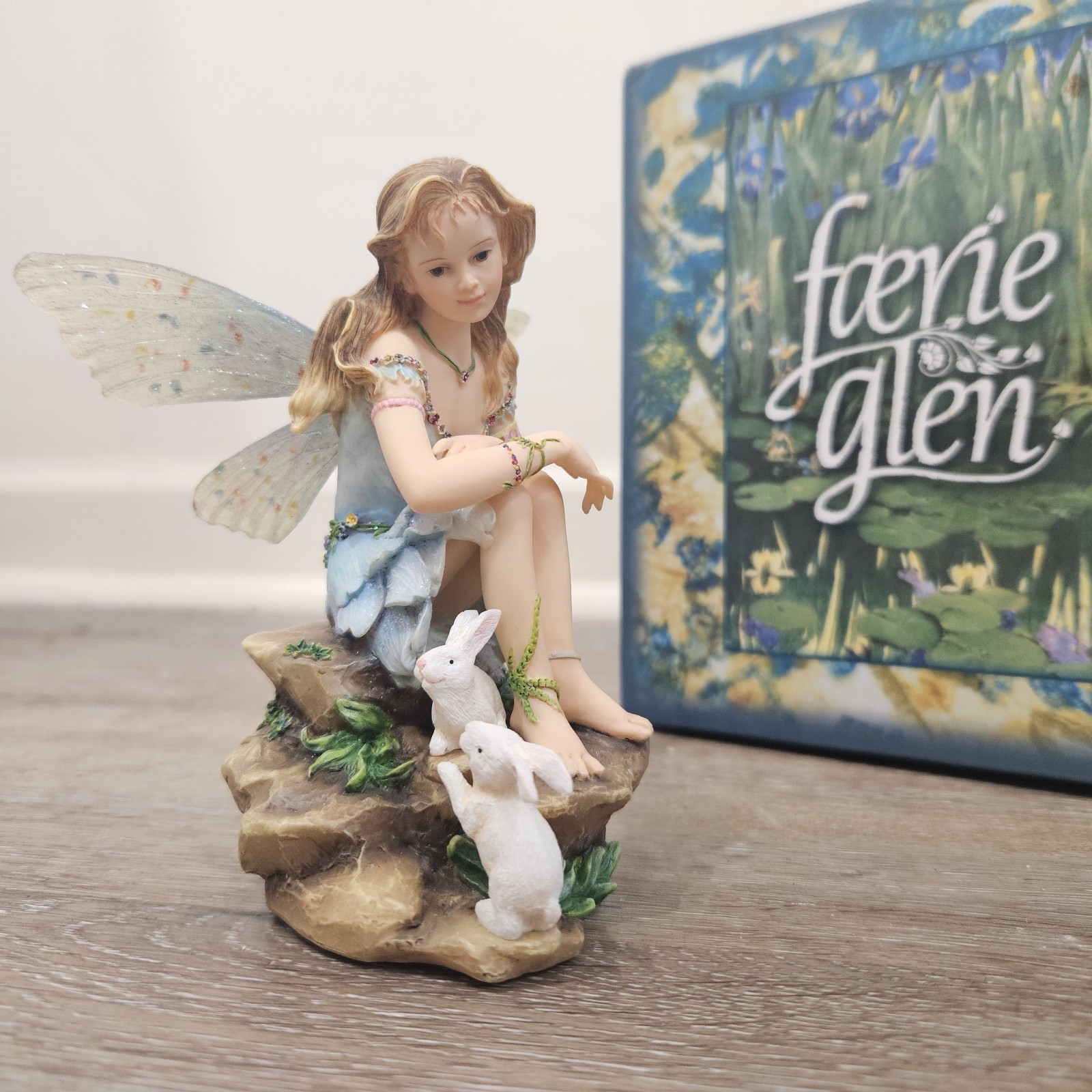 2002 FAERIE GLEN Resin MEADOWSHINE Mystical FAIRY FIGURINE #FG807