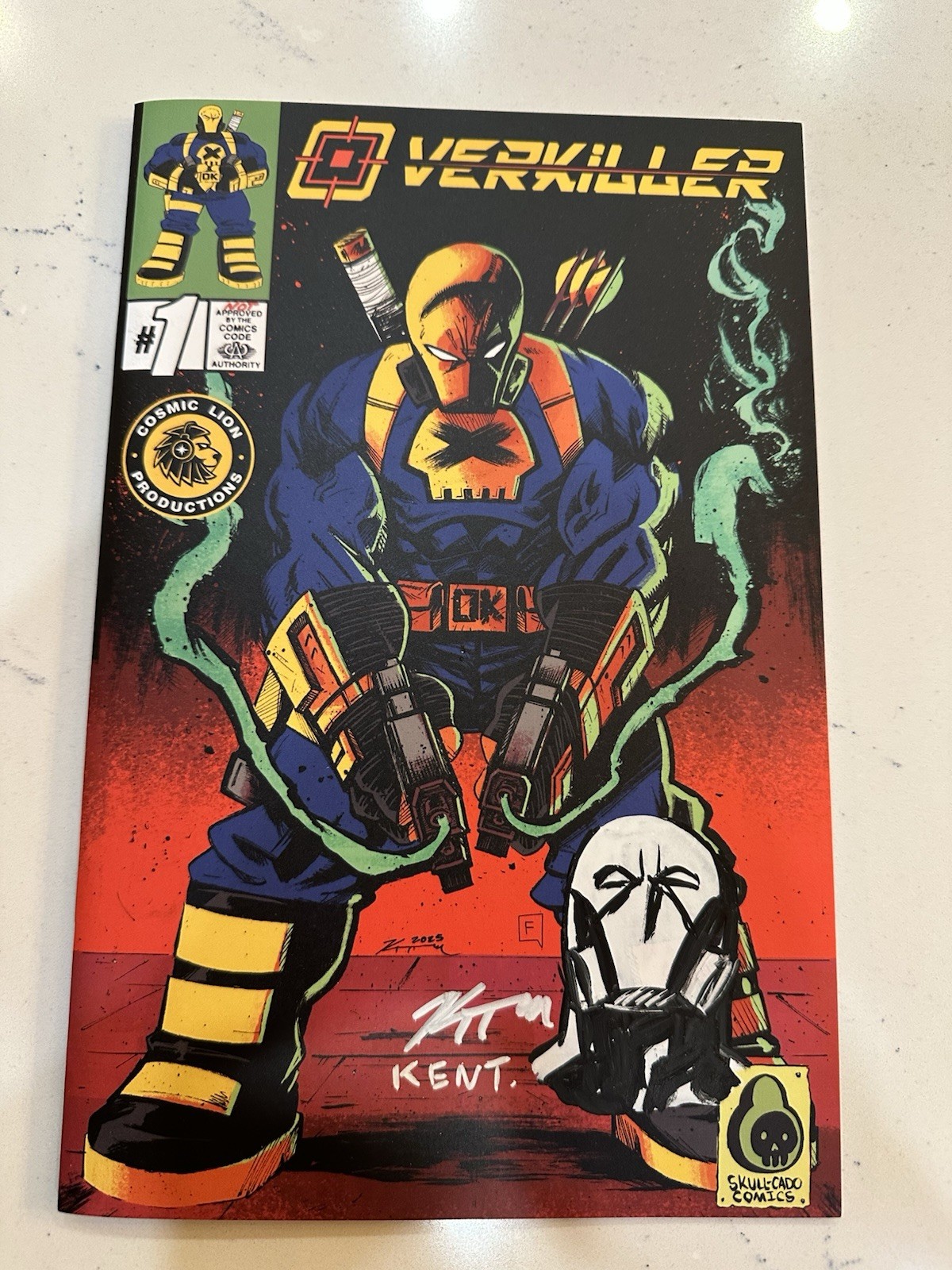 Overkiller #1 Cover A Kevin Tran Remarque 2