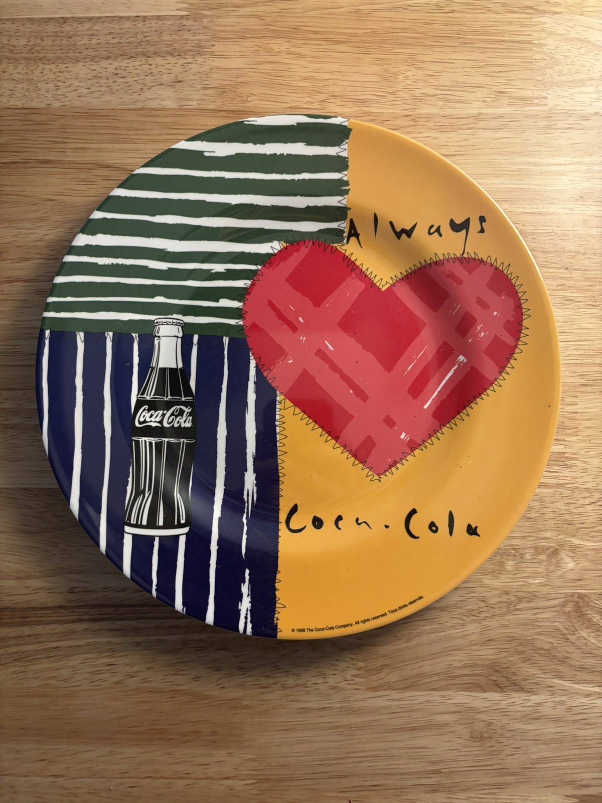 Coca-Cola Vintage 1998 Melamine 8 Coca-Cola Vintage 1998 Melamine 8