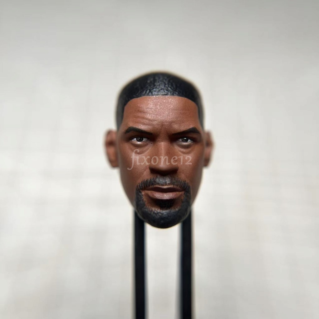 Hand Painted 1/18 1/12 1/10 Denzel Washington Head Sculpt fit 3.75