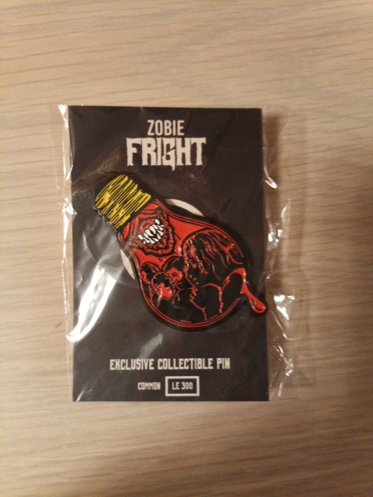 Zobie Fright Exclusive Enamel Collectible Pin A Quiet Place # / 300 Zobie Fright Exclusive Enamel Collectible Pin A Quiet Place # / 300
