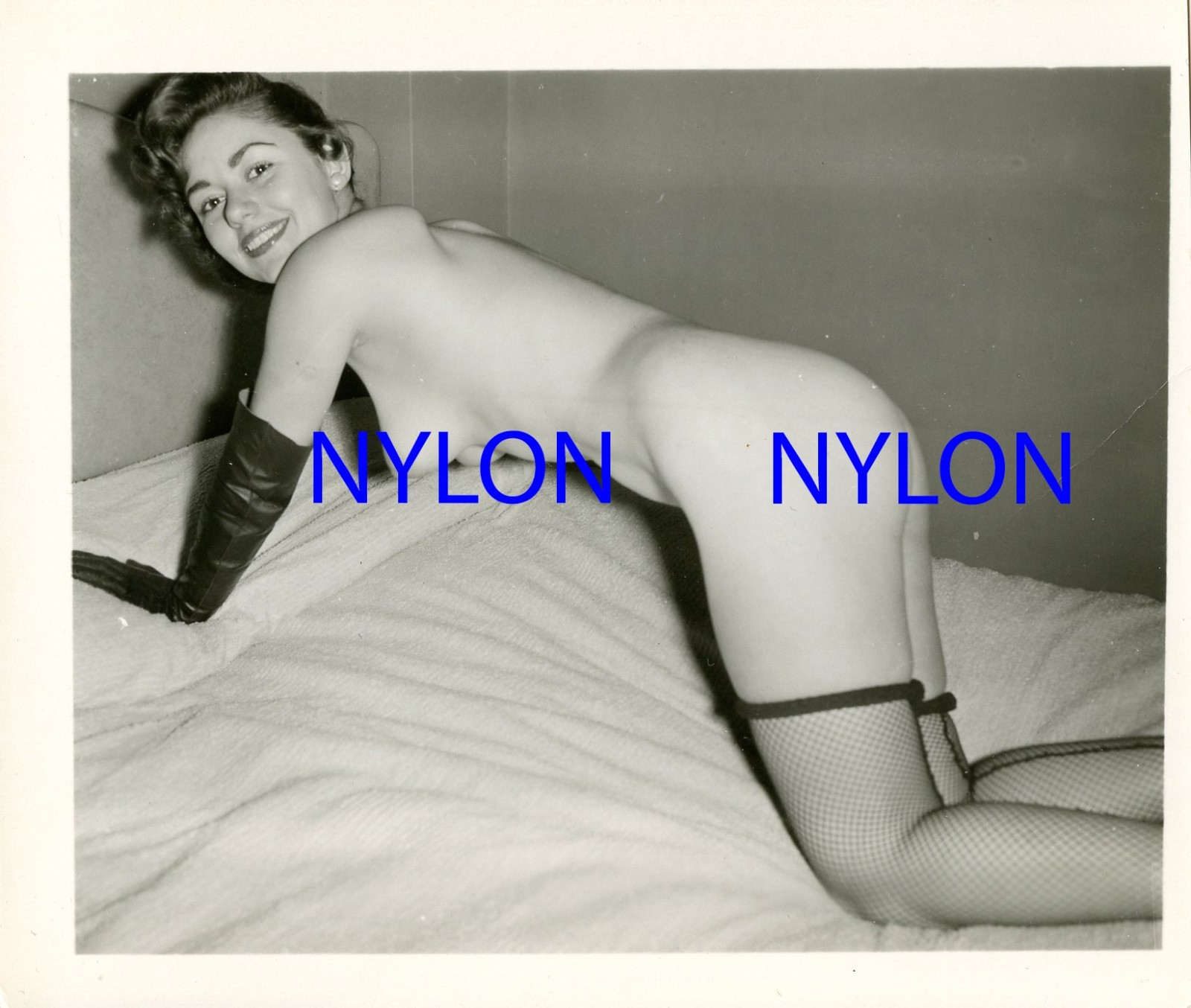 RARE 4 x 5 PHOTOGRAPH OF NUDE MODEL MIRIAM MELET RARE 4 x 5 PHOTOGRAPH OF NUDE MODEL MIRIAM MELET