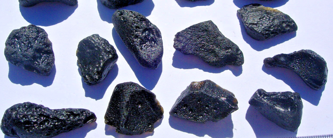10pcs TEKTITE LOT SMALL METEORITE WHOLESALE BUNDLE METEOR SPACE ROCK ASTEROID