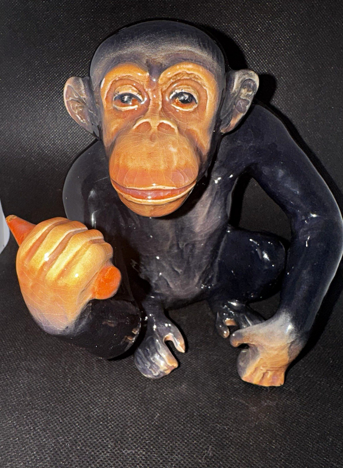 Art Deco Sylvac/Monkey/Chimpanzee 7” Tall  Stamped Sylvac England 