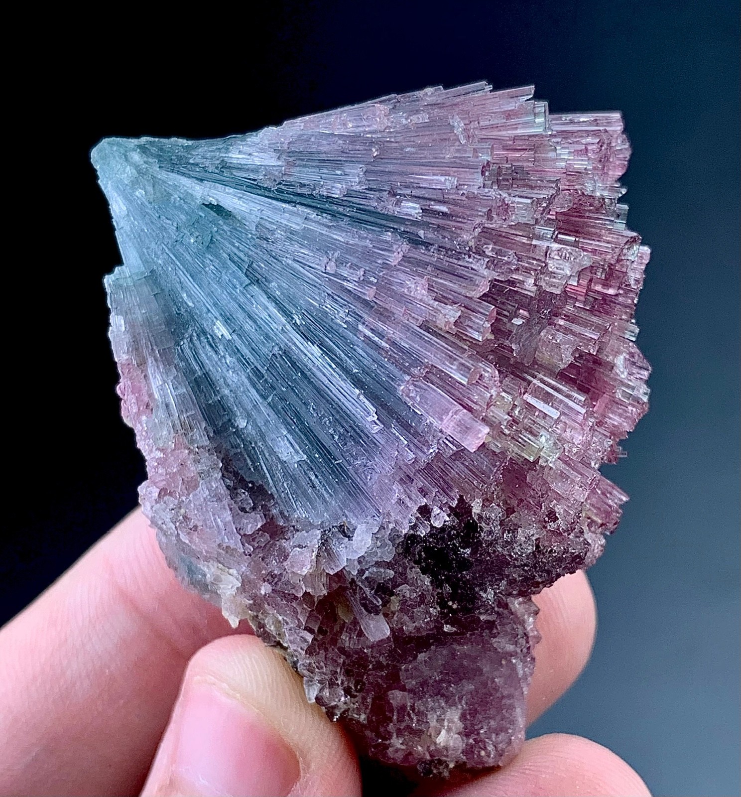 Tourmaline Crystal specimen From Afghanistan 53 Grams