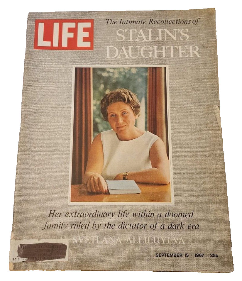 September 15, 1967 LIFE Magazine Stalin\'s Daughter. ads  Sept. 9 16