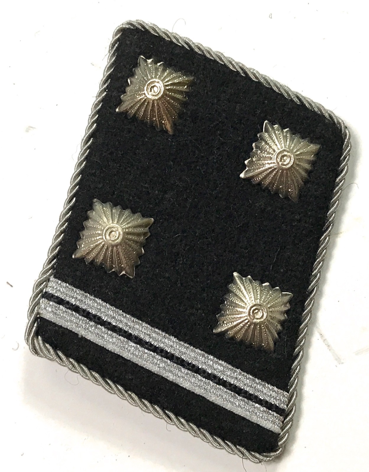 WWII GERMAN WAFFEN OBERSTURMBANNFÜHRER OFFICER COLLAR TABS WWII GERMAN WAFFEN OBERSTURMBANNFÜHRER OFFICER COLLAR TABS