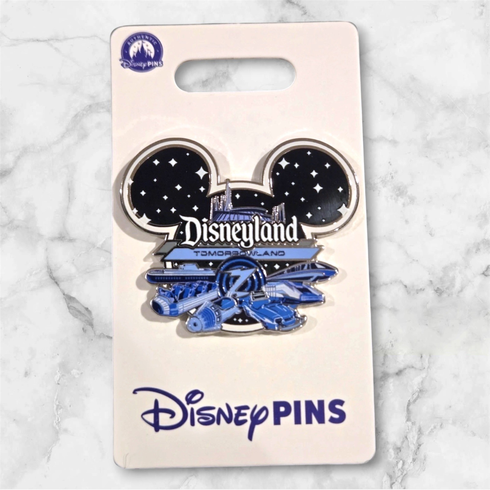 Disneyland Park Attractions -  Tomorrowland Pin Mickey Head 2026