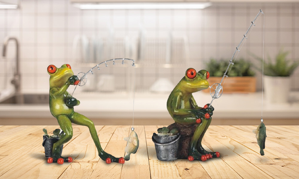 2-PC Fishing Frog 6 2-PC Fishing Frog 6