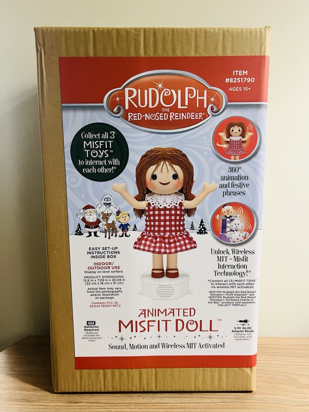 DOLLY Misfit Toy Doll from Rudolph the Red Nosed Reindeer Lowe\'s 2026 IN HAND