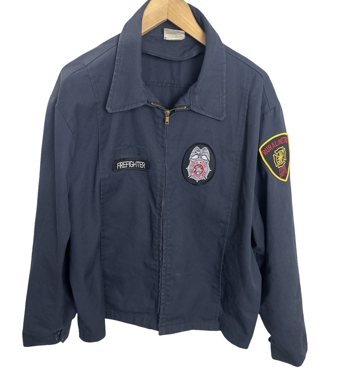 Vintage Rural Metro Phoenix Arizona Fire Department Men’s Jacket Size 52R