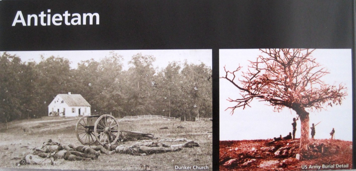 Antietam National Battlefield National Park Service Unigrid Brochure Map