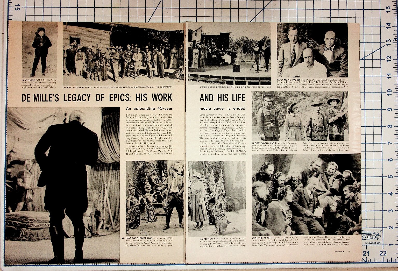 Cecil B. DeMille Epic Legacy Article Hollywood Film Director Life Photos Cecil B. DeMille Epic Legacy Article Hollywood Film Director Life Photos