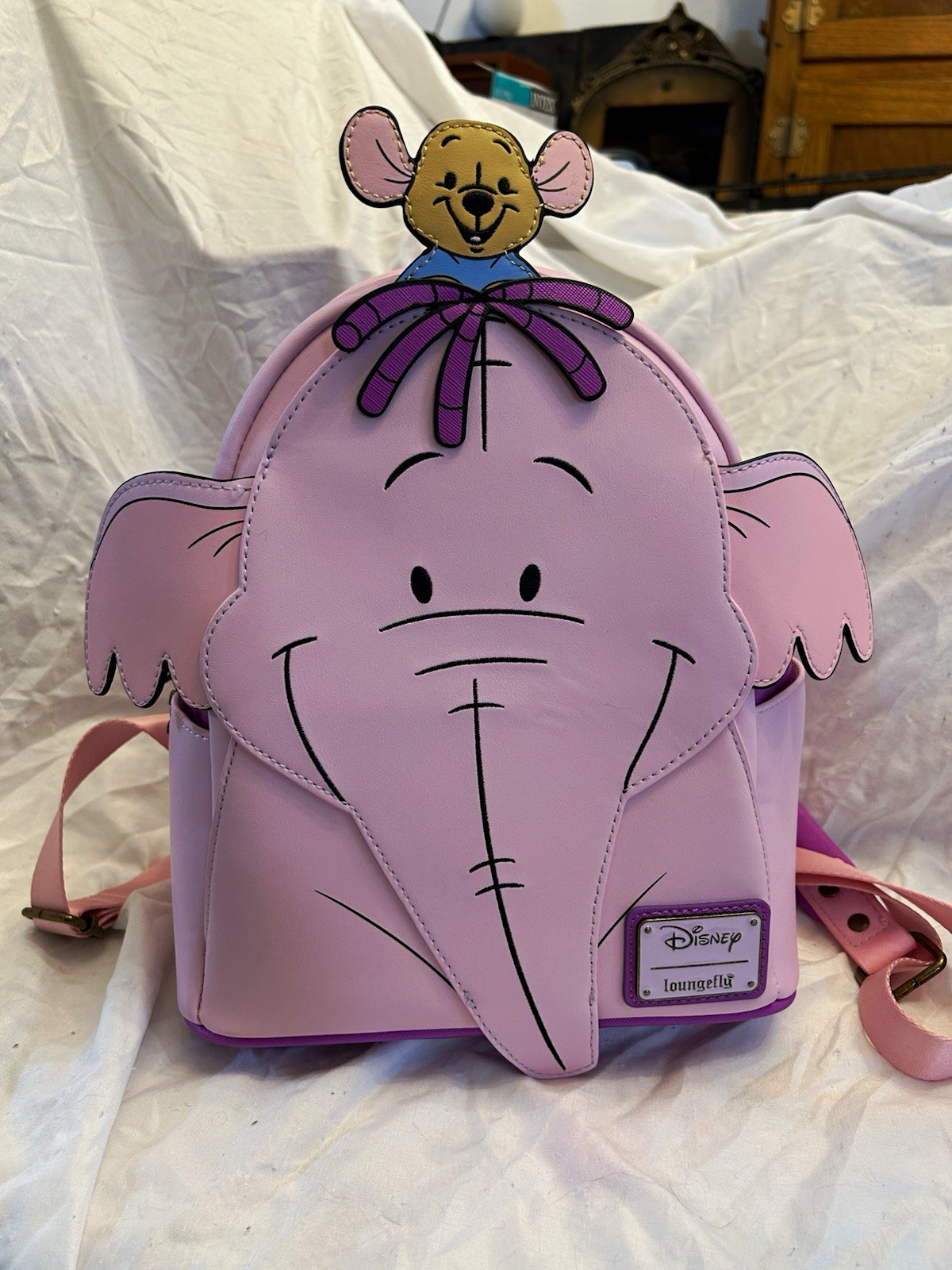 Loungefly Disney Mini Backpack Lumpy and Roo Heffalump