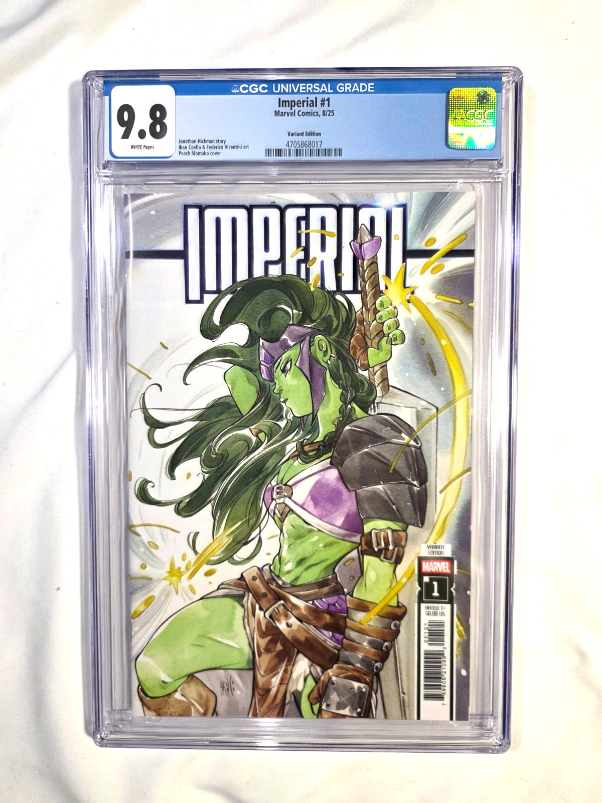 IMPERIAL #1 Variant Edition Momoko  Cover CGC 9.8 1st Print Hickman
