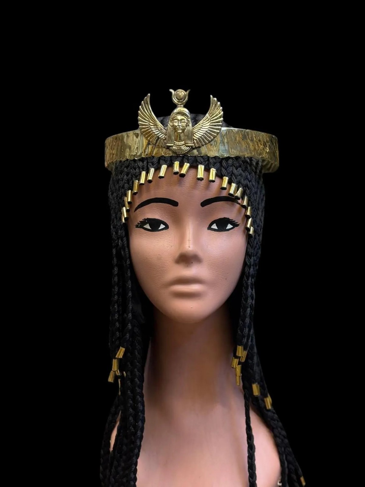Rare Authentic Ancient Egyptian Antiquities Copper Crown For Isis Egyptian BC