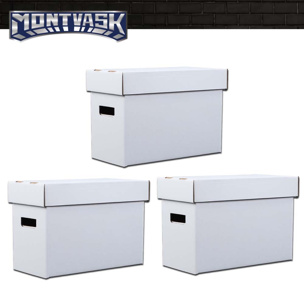 3/5/10x Comic Books Storage Boxes Short Holds 150-175 Stackable Durable Archive 3/5/10x Comic Books Storage Boxes Short Holds 150-175 Stackable Durable Archive