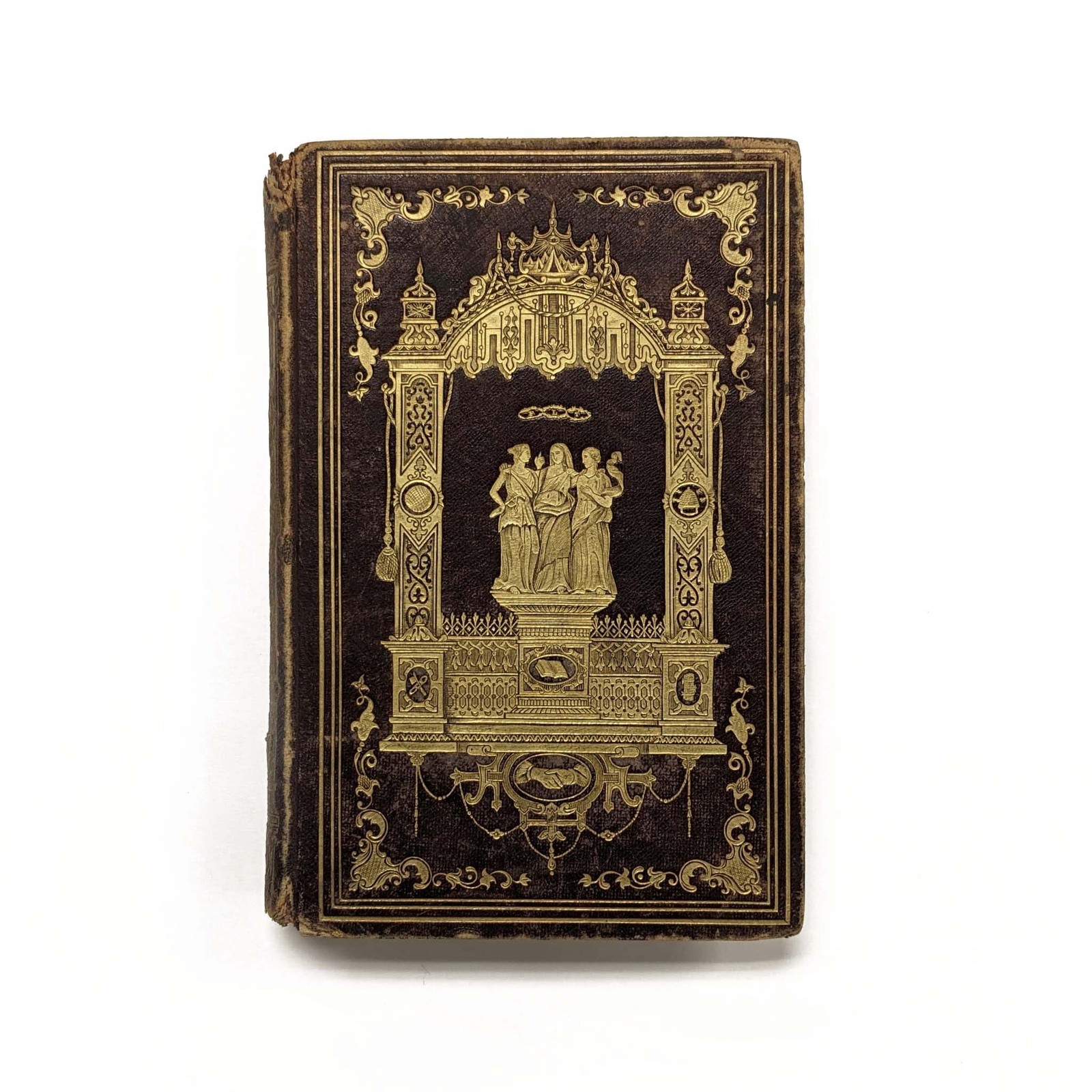 The Odd Fellows\' Offering for 1851 Book - 1851 Edward Walker Fraternal LOOF