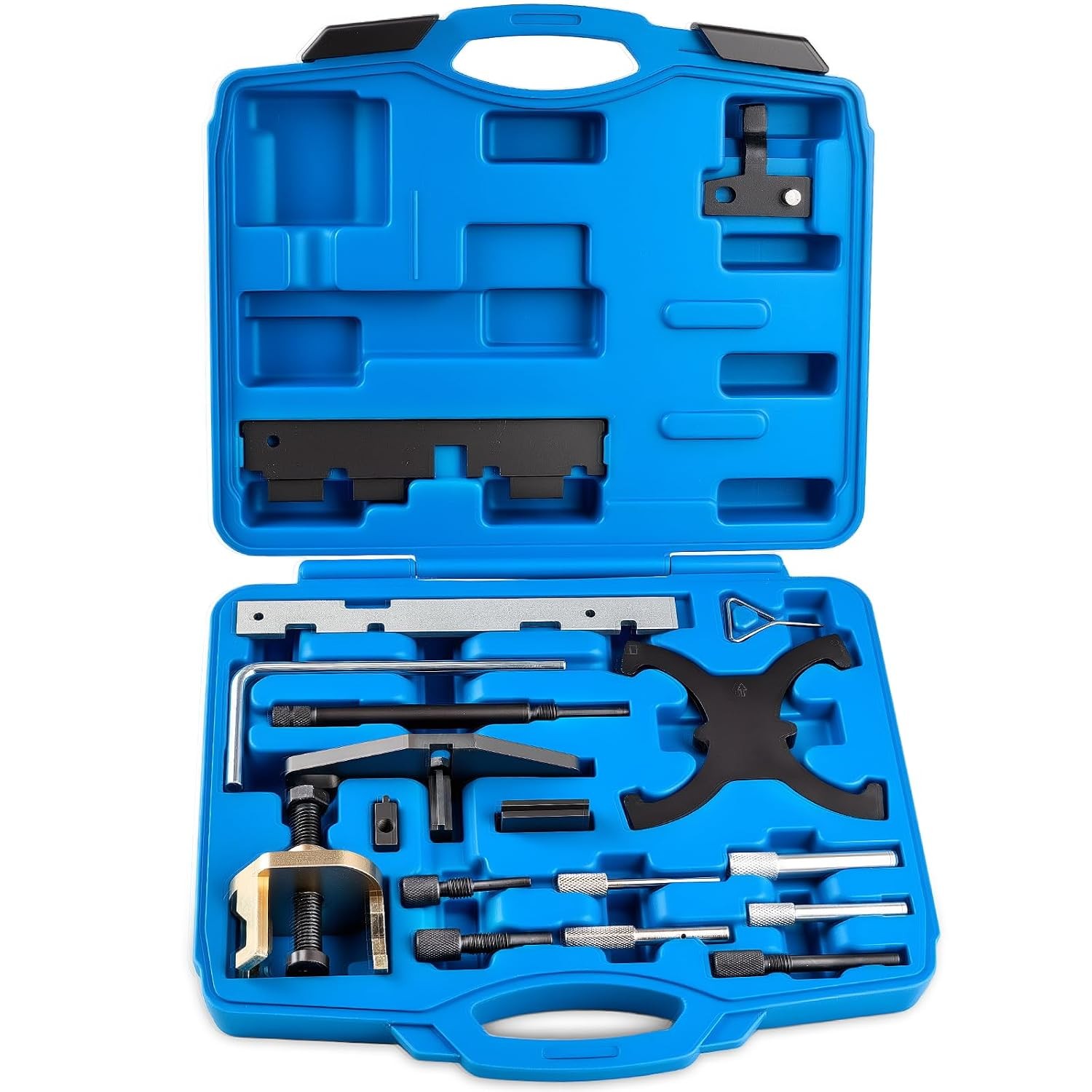 18PCS Engine Timing Tool Kit with Camshaft Locking Set Flywheel Lock Tool