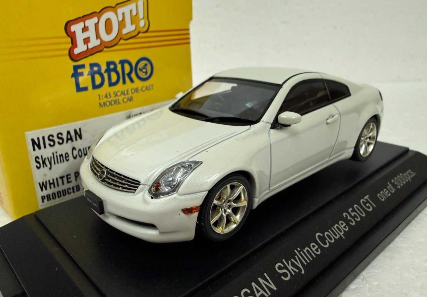 Ebbro 484 Nissan Skyline Coupe 350GT V35 Infiniti G35 1/43 scale model car