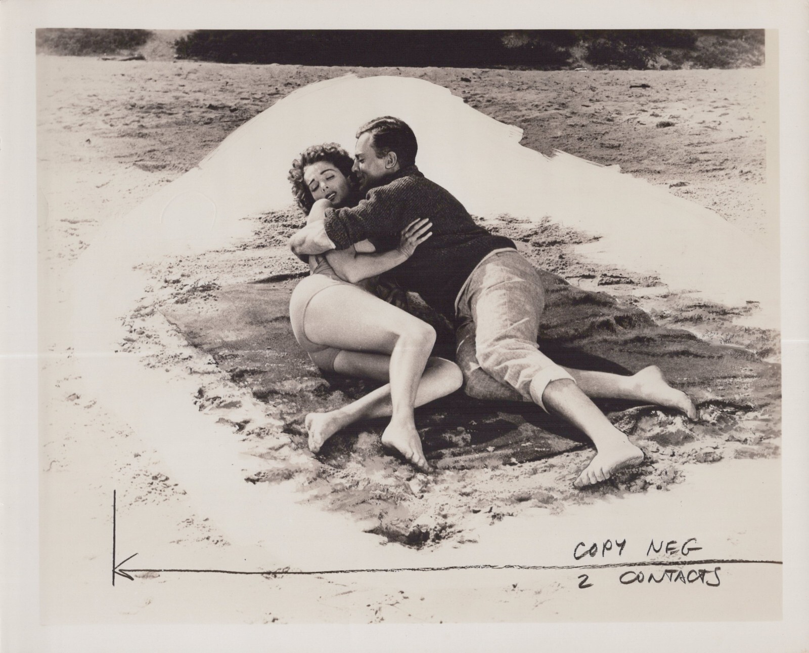 Unknow Actress + Unknow Actor (1950s) ❤ Vintage Cheesecake Hollywood Photo K 398 Unknow Actress + Unknow Actor (1950s) ❤ Vintage Cheesecake Hollywood Photo K 398