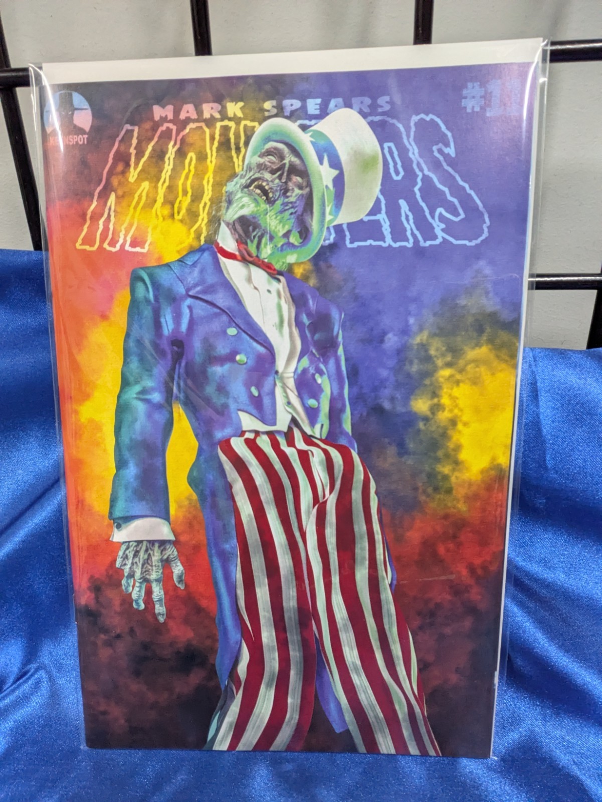 Mark Spears Monsters #11 Cover D Mark Spears Red White & Dead Variant We Combine Mark Spears Monsters #11 Cover D Mark Spears Red White & Dead Variant We Combine