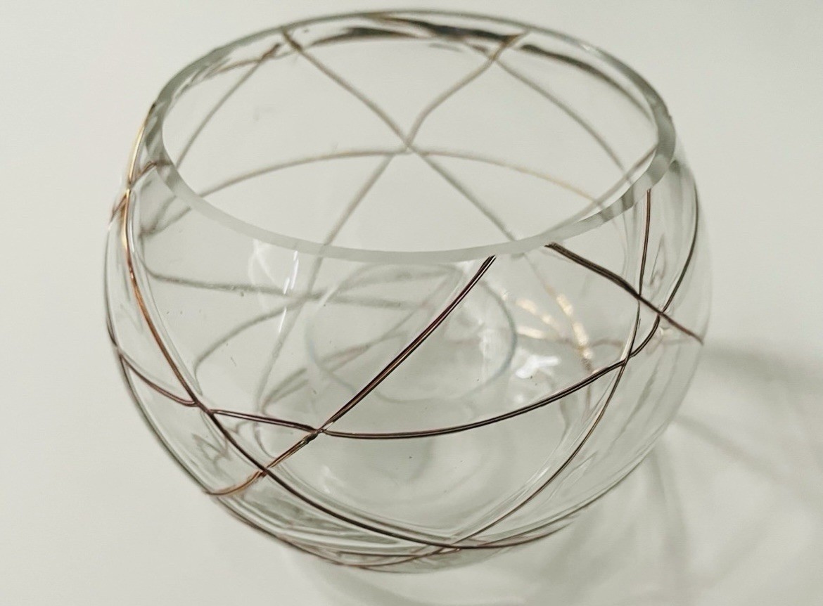 Partylite Calypso Gold Tealight Candle Holder
