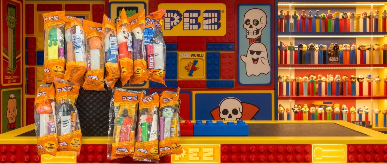 Vintage Halloween PEZ Dispensers Lot of 12 MOC New in Bag Factory Sealed Ghost Vintage Halloween PEZ Dispensers Lot of 12 MOC New in Bag Factory Sealed Ghost