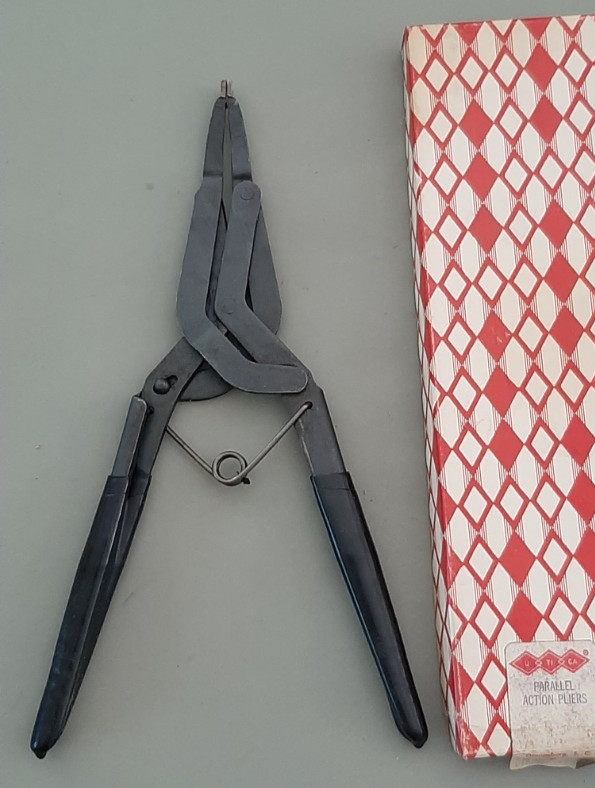 NOS UTICA Tools USA Parallel Action Snap Ring Pliers 535-10\