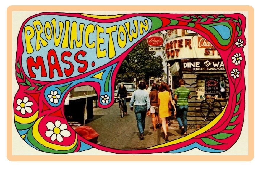 MA Massachusetts Provincetown Commercial Street Schaefer Beer  Fridge Magnet