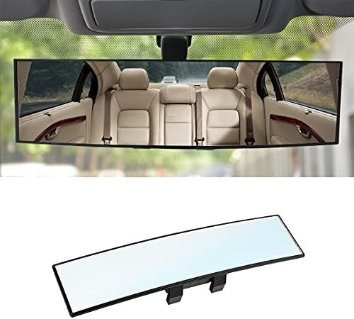 8sanlione Car Rearview Mirrors, Shock Resistant Interior Clip-on Panoramic 8sanlione Car Rearview Mirrors, Shock Resistant Interior Clip-on Panoramic