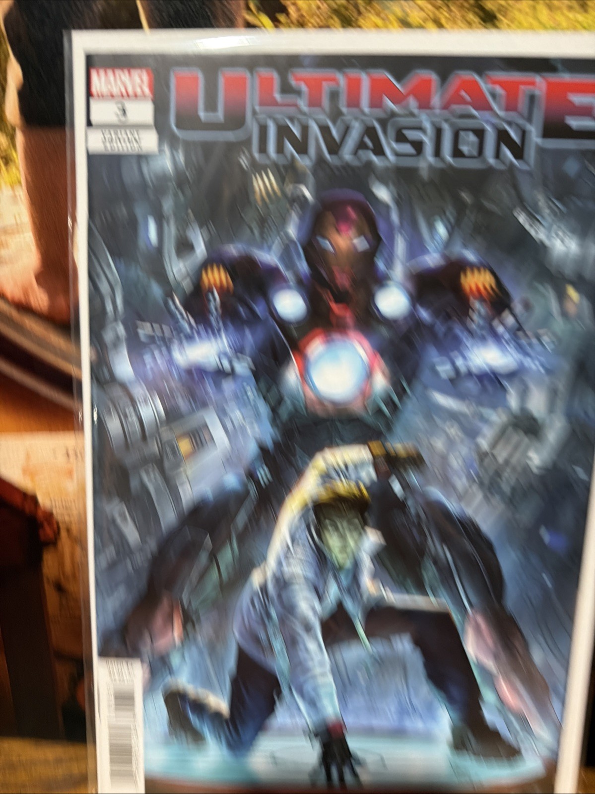 ULTIMATE INVASION #3 ALAN QUAH 1:50 VARIANT FIRST PRINT IRON MAN MARVEL ULTIMATE INVASION #3 ALAN QUAH 1:50 VARIANT FIRST PRINT IRON MAN MARVEL