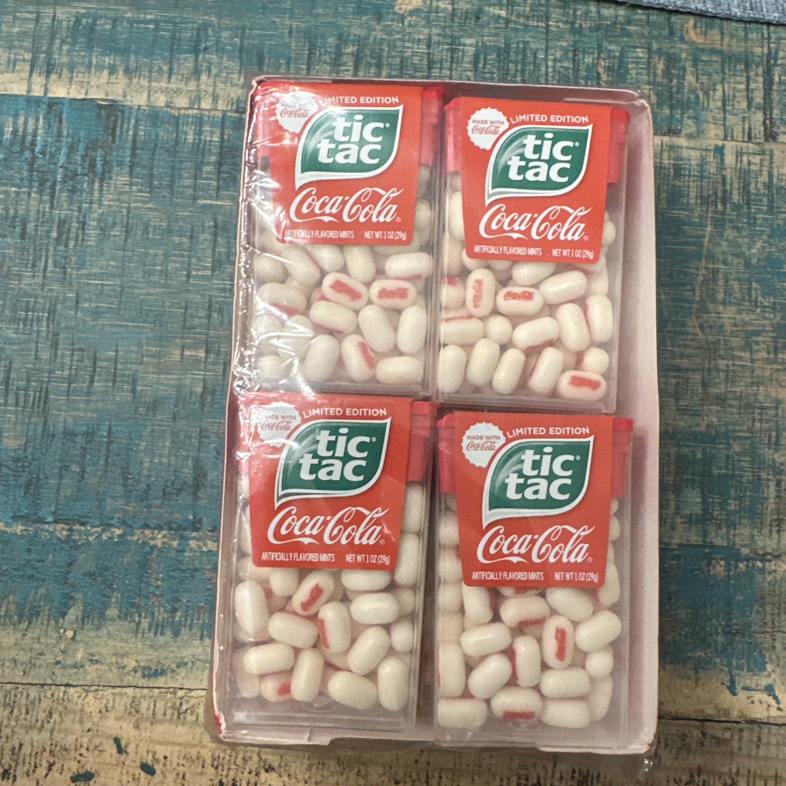 Coca Cola Coke  Tic-Tac Limited Edition 12 Pack Discontinued NEW UNOPENED 