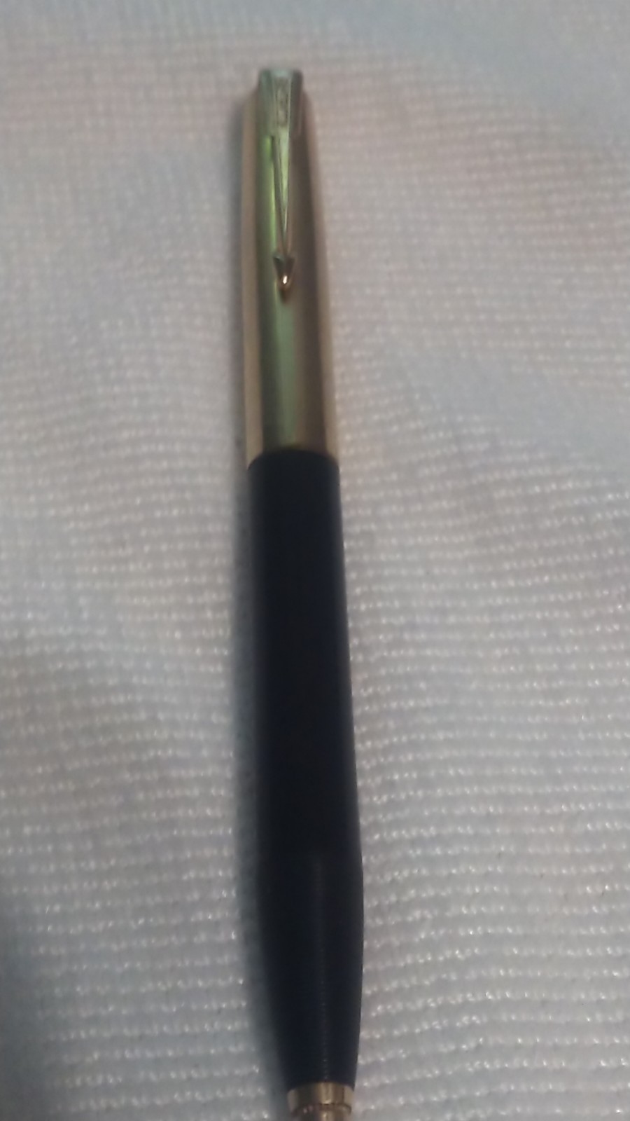 Vintage Parker 51  1/10 14 K Gold Filled  Mechanical Pencil Black Barrel Works