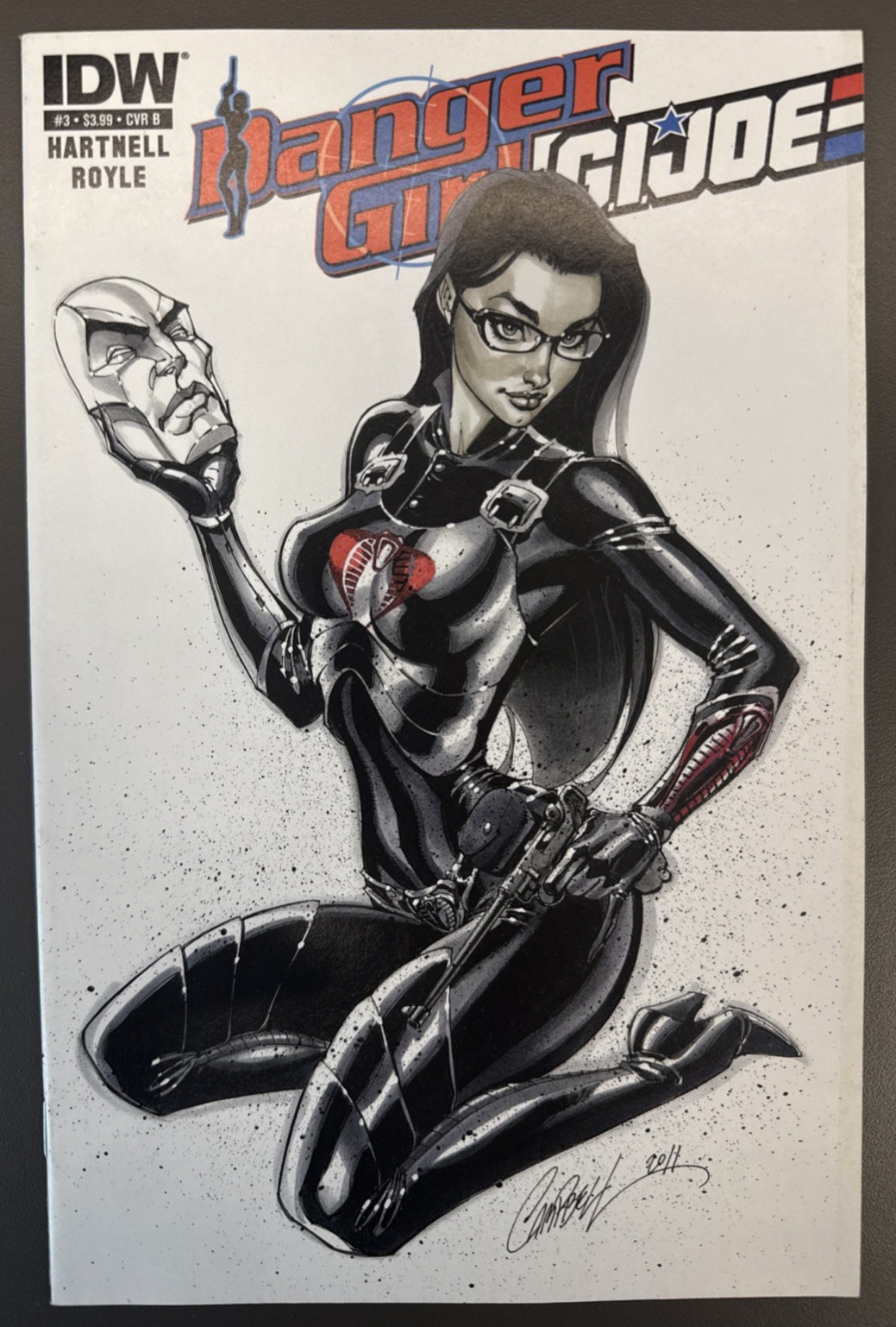 Danger Girl G.I. Joe #1 - 5 - J. Scott Campbell BARONESS Variant SET (IDW 2012)