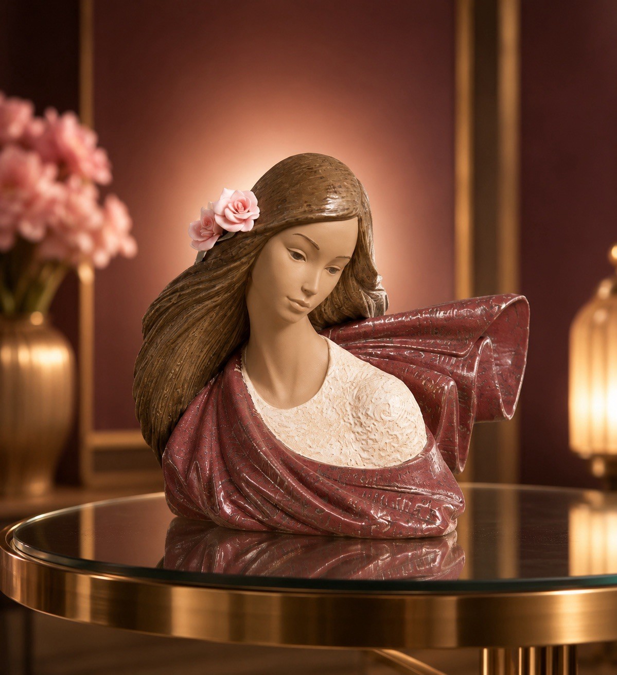 NIB Lladro Deep In Thought #2408. Retired. In Mint Condition. In Original Box.