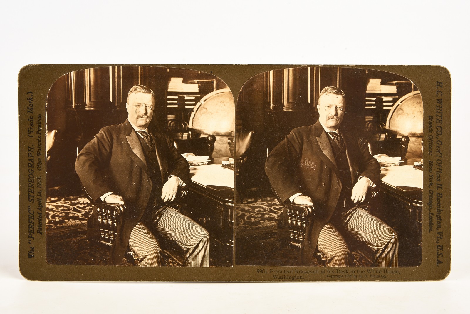 1902 H.C. White Stereoview Card 7x3½