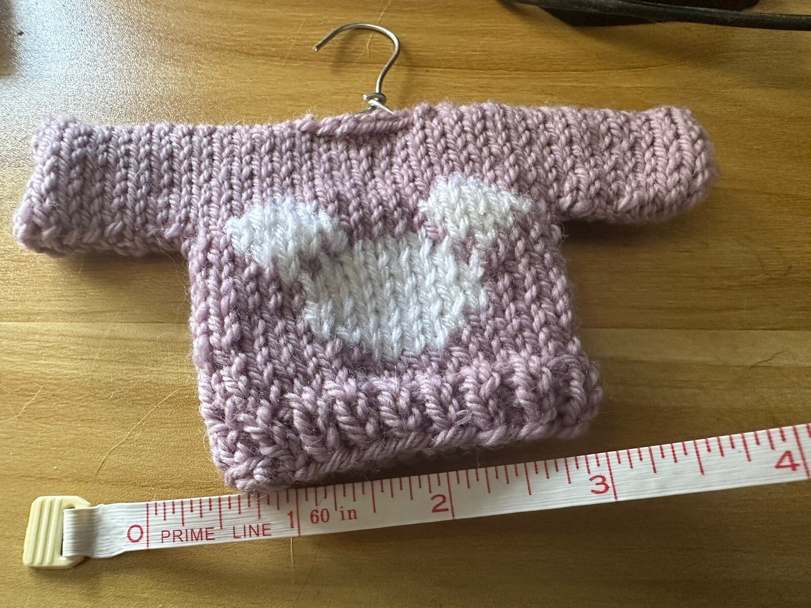 Handmade Disney Mickey Ear Knitted Sweater tree ornament