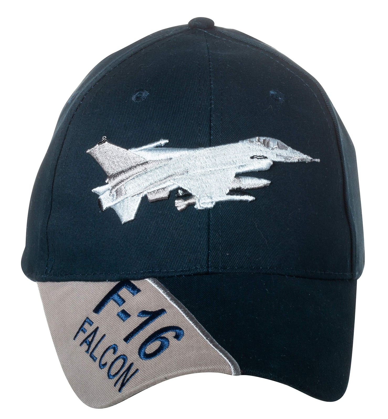 Eagle Crest US Air Force F-16 Falcon Fighter Jet Military Baseball Cap, Black Eagle Crest US Air Force F-16 Falcon Fighter Jet Military Baseball Cap, Black